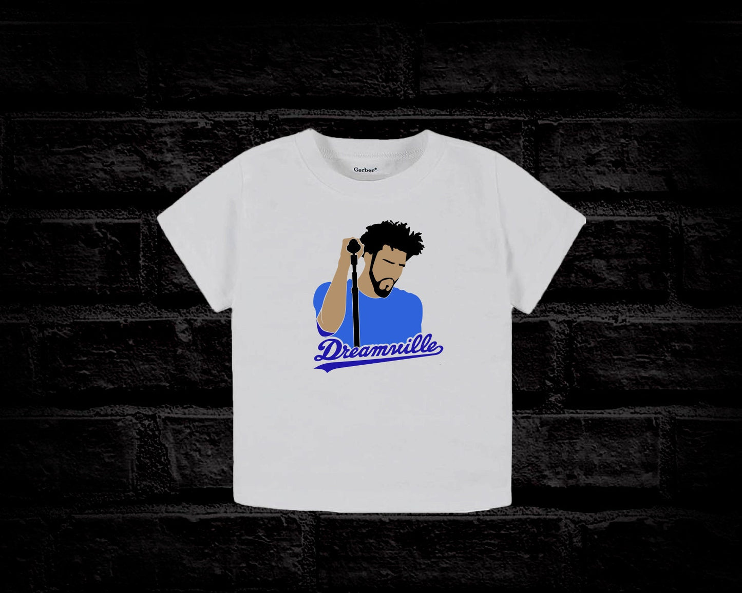 Dreamville Blue Tour Hip Hop Rapper Baby Bodysuit Toddler T-Shirt
