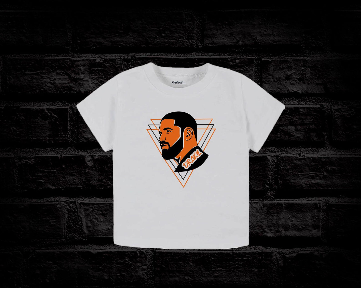 6 God October's Very Own Hip Hop Rapper Baby Bodysuit Toddler T-shirt