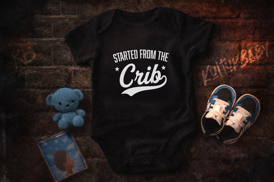 Started from the Crib Baby Bodysuit, Streetwear Toddler T-shirt