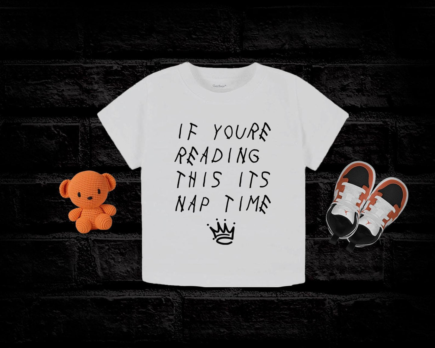 It's Nap Time Hip Hop Rapper Baby Bodysuit Toddler T-Shirt
